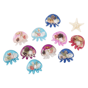 Charmes acryliques personnalisés motif dessin animé poisson tortue crevette étoile de mer animaux marins aimants de réfrigérateur autocollant acrylique pour réfrigérateur - Product Image 2