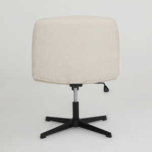 <span class=keywords><strong>2025</strong></span> Modern CrissCross Giratória Ferro Quadro Cadeira de vaidade Wide Seat Altura Ajustável Sem Braços Tecido Aacolchoado Mid Back <span class=keywords><strong>Office</strong></span> Desk - Product Image 1