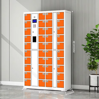 Sistema de Gestión Inteligente, Gabinete de Carga para Teléfonos Celulares con Control Remoto por Aplicación para Empresas
