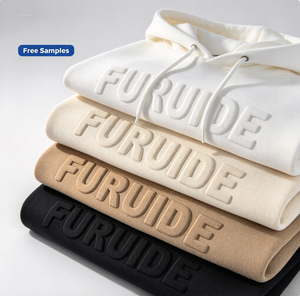 เสื้อฮู้ดดี้พิมพ์ลายสกรีนแบบ OEM ODM พรีเมียม สตรีทแวร์สุดเทรนด์ ผ้าฝ้าย 100% เฟรนช์เทอร์รี่ ทรงโอเวอร์ไซส์ ยูนิเซ็กส์ ขายส่ง - Product Image 1