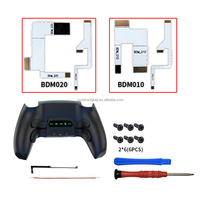 Kit de quatre boutons programmables pour manette PS5 Elite BDM 010 020 ShootingPlus Turbo Combo Remplacement du boîtier