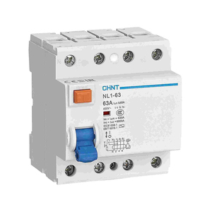 Protector de corriente residual RCCB NL1-63/2P 40A 100mA NL1-63/4P 63A 300mA NL1-63/2P 25A 30mA - Product Image 1