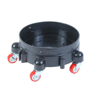 グリットガード＆ドーリー付き洗車ディテイリングバケツ - 便利な洗車のための2層式洗浄プラスチックバケツ - Product Image 6