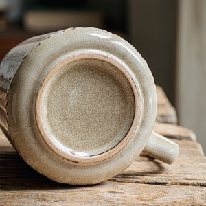 Taza de <span class=keywords><strong>Café</strong></span> de Cerámica Vintage de Gran Capacidad de 760 ml para Cafeterías y Restaurantes, Taza de <span class=keywords><strong>Café</strong></span> de Cerámica Personalizada al por Mayor - Product Image 5