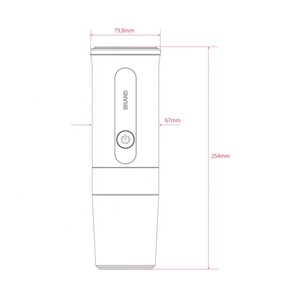 Cápsula eléctrica con función de calefacción, cápsula de inducción automática, portátil, <span class=keywords><strong>para</strong></span> café y té - Product Image 2