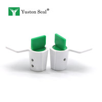 Scellé de compteur en plastique numéroté personnalisé YTMS009, haute sécurité, antivol, type câble torsadé