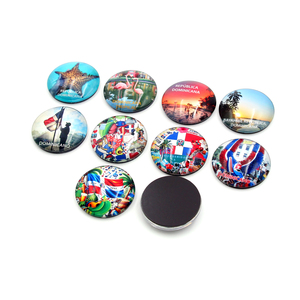 Imanes de nevera de hojalata con diseño de recuerdo mexicano, regalo de viaje personalizado, imanes metálicos de arte folclórico mexicano para refrigerador - Product Image 4