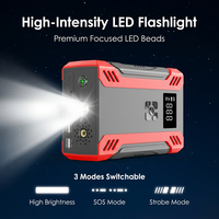 Nouveau modèle 2026 Démarreur de batterie 4 en 1 pour voiture et camion, Compresseur d'air 2000A 150PSI 60W, Batterie externe portable, Gonfleur de pneus, Booster de batterie d'urgence