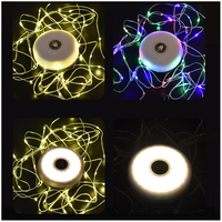 Lampes solaires LED rondes pour jardin, installation facile, éclairage de chemin économe en énergie pour patio, cour, allée, usage commercial