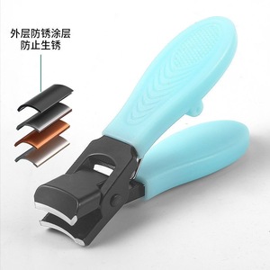 Coupe-ongles automatique avec rangement intégré, 15 mm, en acier inoxydable, anti-éclaboussures, pour usage domestique - Product Image 2