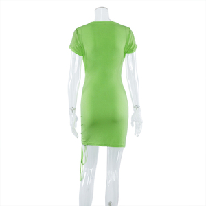 Venta al por mayor de alta calidad de moda mujeres ropa vestidos de fiesta Sexy casual verano vestidos de las mujeres - Product Image 5