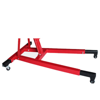 Grue de chantier électrique pliable robuste de 2 tonnes, type fixe, avec support moteur