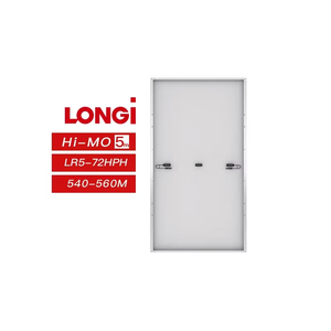 Panel Surya LONGI 555w Mono-kristalin LR5-72HPH <span class=keywords><strong>540</strong></span>-560M Half Cell Single Glass PV Module - Product Image 2