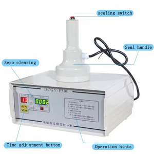 เครื่องซีลแบบเหนี่ยวนำมือถือ Yunqingtech สำหรับขวดพลาสติกและแก้ว พร้อมระบบปิดผนึกฟอยล์อะลูมิเนียมแบบแมนนวล - Product Image 2