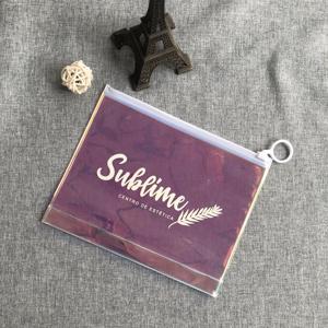 Low MOQ Compostable Holographic Ziplock Bags Custom Logo Waterproof Reusable Stand <strong>Pouch</strong> for Cosmetics Plastic <strong>Zip</strong> Lock Bags - Product Image 5