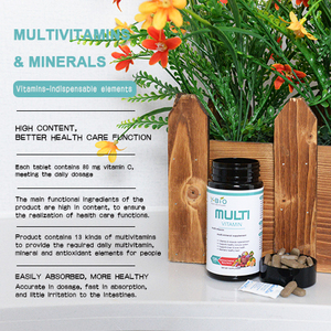 תוסף מולטי ויטמין לילדים בוגרים 120 טבליות/בקבוק ויטמינים מורכבים מינרלים <span class=keywords><strong>B</strong></span> C D E אבץ מגנזיום מותג YOUTH מזון - Product Image 2