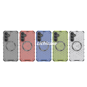 Lichicase Nid D'abeille Conception Antichoc Protection Mode Cas Pour Samsug S23 S23 <span class=keywords><strong>Plus</strong></span> S23 Ultra Mobile Accessoires - Product Image 6