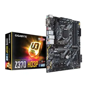 Gigabit Z370 HD3P Motherboard Gaming Intel Z370 Chipset Motherboard Mendukung Prosesor Generasi Ke 8