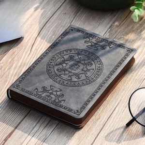 Leather Vintage Journal for Men - Soft Cover <b>Notebook</b> with <b>Lined</b> Pages, 180 Lay Flat Design Ideal for Writing and Travel Diary - Product Image 4