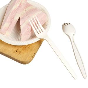 Wholesale Eco-Friendly Biodegradable <b>Disposable</b> <b>Tableware</b> Takeout Cake <b>Tableware</b> Corn Starch Cutlery Sets - Product Image 5