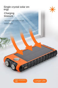 Pour <span class=keywords><strong>Amazon</strong></span> Trending 10000mAh batterie externe <span class=keywords><strong>solaire</strong></span> haute efficacité étanche batterie externe boussole d'urgence <span class=keywords><strong>panneau</strong></span> <span class=keywords><strong>solaire</strong></span> - Product Image 4