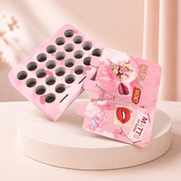 Boîte d'emballage personnalisée pour rouge à lèvres, fond de teint liquide, cosmétiques, en carton ondulé avec insert en mousse EPE
