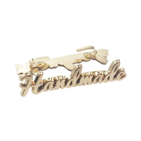 Insigne avec logo en métal Chapeaux avec logo en métal personnalisé Insigne de revers en émail Sweat à capuche personnalisé avec épingle en métal Épingle en émail souple en or antique