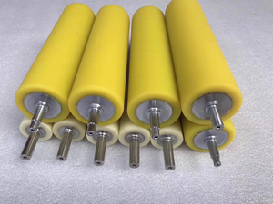 بكرات محرك ناقل مخصصة مطلية بالمطاط ، بكرات مطاطية من النيوبرين EPDM - Product Image 6