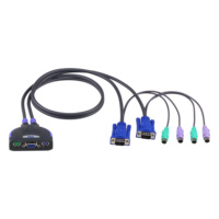 ATEN CS62S 2-Port PS/2 Kabel VGA KVM Switch (0.9m)