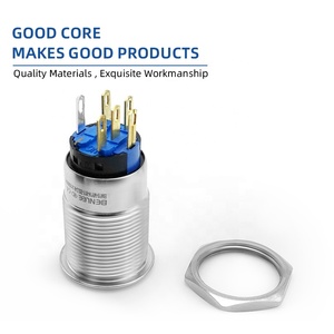 Benlee 22 Mét on off push button chuyển đổi với LED <span class=keywords><strong>pushbutton</strong></span> chuyển đổi của công nghiệp cơ khí khóa công tắc điện - Product Image 4