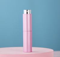 Nouveau style – Flacon de parfum portable rechargeable à partir d'un grand flacon de parfum, personnalisable avec impression couleur et estampage à chaud doré