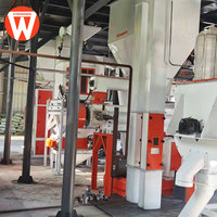 Nouveau Strongwin 3 tonnes par heure 380V ligne de production d'aliments granulés pour animaux longue durée de vie prix compétitif