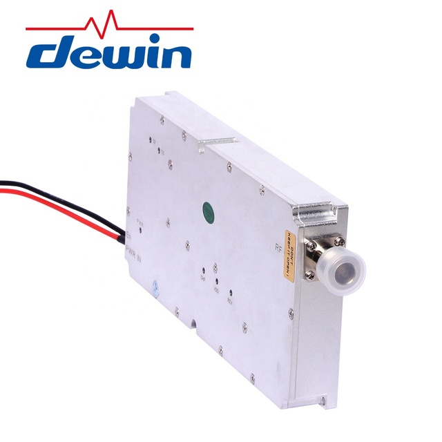 Dewin High Power 100W GaN 300M~2.7G Digital LoRa RF Power LNA Amplifier 50dBi Gain 28V-30V/8-10A UAV Drone Defection Security
