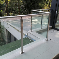 Balustrade en verre pour bateau de sécurité, main courante en tube, sans escalier, en acier inoxydable, PVC, moderne, pour hôtel, fabriqué à Foshan