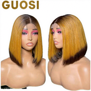 Peluca Bob SDD al por Mayor con Frente de Encaje 2x6 |   Cabello Brasileño |   Estilo Corto y Múltiples Colores - Product Image 2