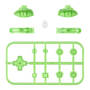 Kit de Reparación de Botones Completos Crystal Clear ABXY Home Capture Plus Minus Key Dpad L R ZL ZR Trigger para Nintendo Switch Lite - Product Image 1