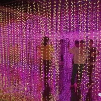 Modules LED 3D lumineux étanches IP65 pour éclairage décoratif extérieur de Noël, DC12V 4M, à intensité variable, pour affichage festif