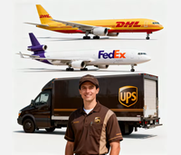 Ningbo Shanghai Yiwu Günstiger Express-Spediteur DDP Luftfracht-Service 24/7 Support USA/CA/EU/AU/JP/KR Versicherung 7-15 Tage Transit
