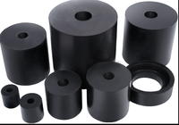 Amortisseur de chocs en caoutchouc cylindrique anti-vibration pour machines