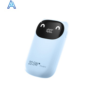 Alta calidad precio bajo 10000 mAh lindo oso cara forma batería de polímero de litio rápido mini banco de energía para PowerBand portátil
