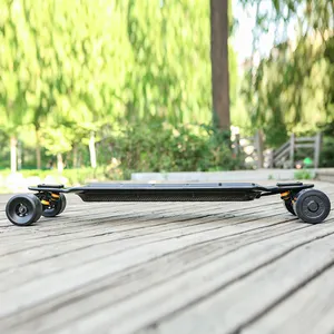 Skate elétrico, elevado torque hub motor longboard elétrico com dupla kingpin caminhões em venda quente