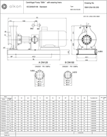 Pompa Air Multistage Tekanan Tinggi Berbahan Baja Tahan Karat dan Besi Cor, Tipe End Suction Elektrik Sentrifugal, OEM untuk Penggunaan Industri