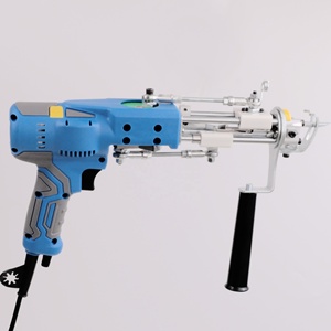 Pistolet à tufter électrique intelligent 2-en-1 AK-V pour tapis et moquettes, à coupe et bouclage automatiques, pour une sensation silencieuse - Product Image 2