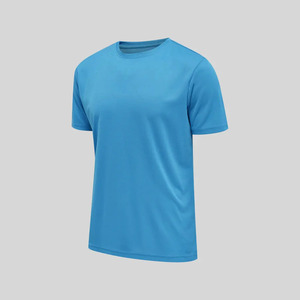 Camisetas Personalizadas al por Mayor para Hombre, Baratas, de Secado Rápido, Transpirables, 100% Algodón, Ecológicas, Antibolitas, de Color Sólido, Lisas, Deportivas - Product Image 5