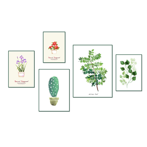 I più Venduti Su Misura di <span class=keywords><strong>Disegno</strong></span> 5 Pezzi di Stampa di Carta Photo Frame Arte Accessori Per La Casa Decorazione - Product Image 1