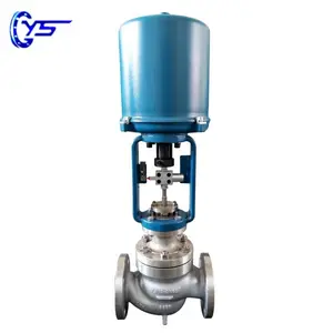 2 Way 3 Inch Water Hydraulic Single Seat Flow Electric Control Valve With Joy Stick