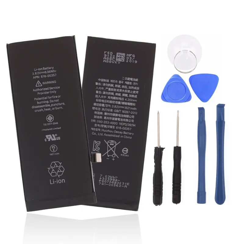 2022 Phone Batterie Battery wholesale For Iphone Battery 7 6 6s 5s For Iphone 13 12 11 Pro 8 7 6 Plus Xs Max Xr X Replacement