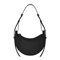 Sacs croissant POLE pour femmes en gros, design de niche, luxe léger, sacs de selle à porter sous le bras, utilisables en bandoulière et en sac travers.