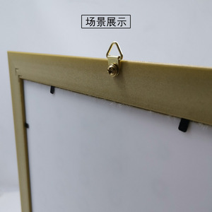 Golden Triangle Hanging <b>Hook</b> Iron Plated Single Hole <b>For</b> Cross Stitch <b>Picture</b> <b>Frame</b> Accessories - Product Image 5