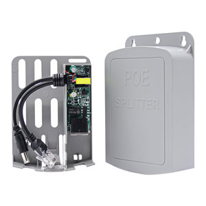 Commutateurs réseau étanches PoE 10/100 Mbps 15 W isolés 48 V 12 V 1,2 A IEEE 802.3af/at pour vidéosurveillance extérieure - Product Image 4